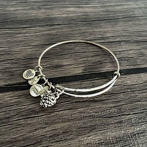 Alex & Ani Pinecone Charity Bracelet